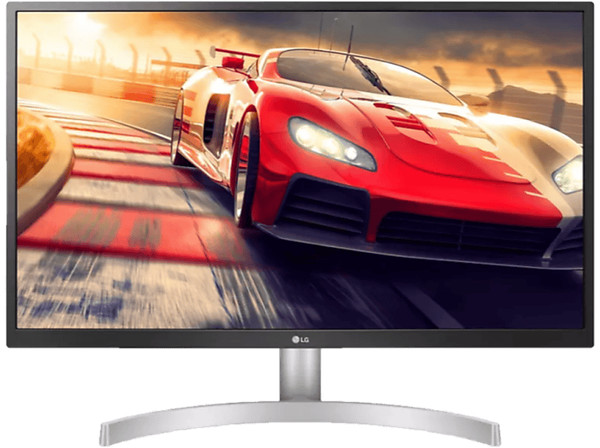 Monitor - LG 27UL500-W (versión 2023), 27 " UHD 4K, 5ms, 60 Hz, DP, HDMI, Plata