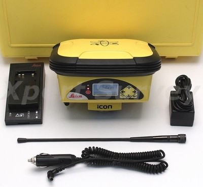 Leica iCON iCG60 GNSS Antenne Vermessung RTK Rover Empfänger GPS 60