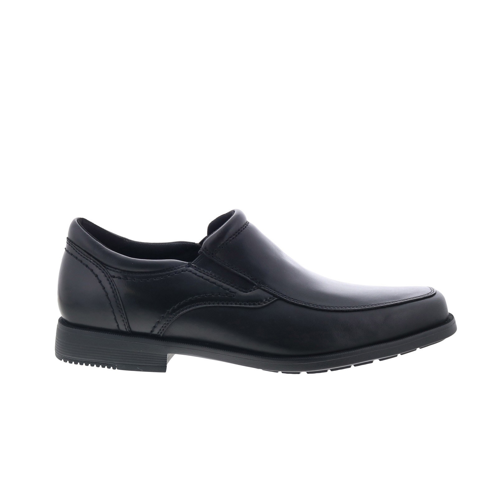 Rockport Isaac Slip On Mens Black Wide Loafers & Slip Ons Casual Shoes