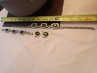 JUDY LEE Olive Green and Gold Tone Necklace and Bracelet Earrings Parore MCM — photo 5
