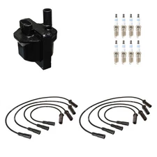 Denso Ignition Coil Wires 8 Bosch Platinum Spark Plugs Kit For K2500 P3500 V8 J