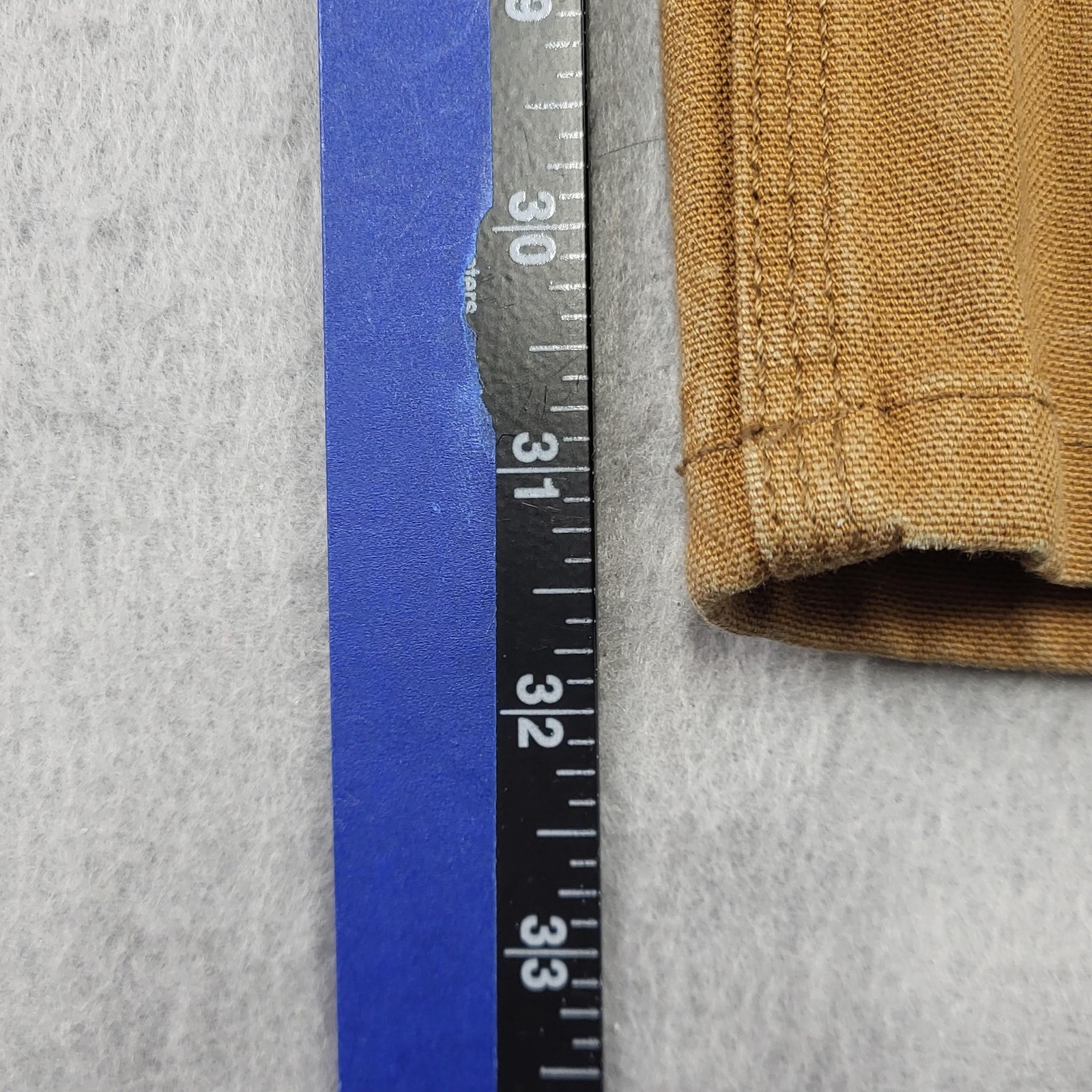 Carhartt Rugged Flex Pants Mens 42x32 Brown Duck Double Front Carpenter Work thumbnail 8