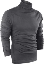 Men's Slim Fit Lightweight Turtleneck Knit Pullover Sweater Casual Top