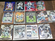 Panini Dallas Cowboys 13 Card Lot Prescott Lamb Smith Pollard Cooper SN Par