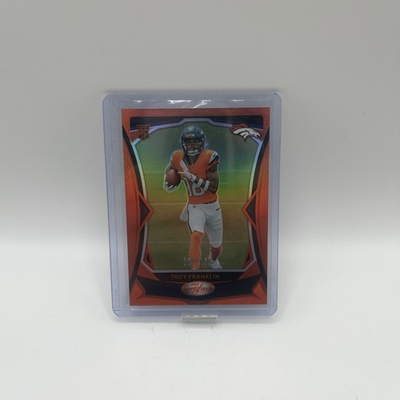 #ad #ad Troy Franklin Certified 2024 Rookie 150 Orange $4.99