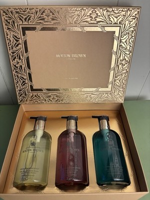 Molton Brown Hand Care Collection Floral Aromatic New Brown Box Set 3