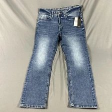 Buffalo David Bitton Jeans Evan X Slim 33 x 30 Blue Medium Wash NWT MSRP $109