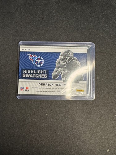 Derrick Henry - Highlight Swatches - 2023 Panini Illusions - Tennessee Titans - Bild 2 von 2
