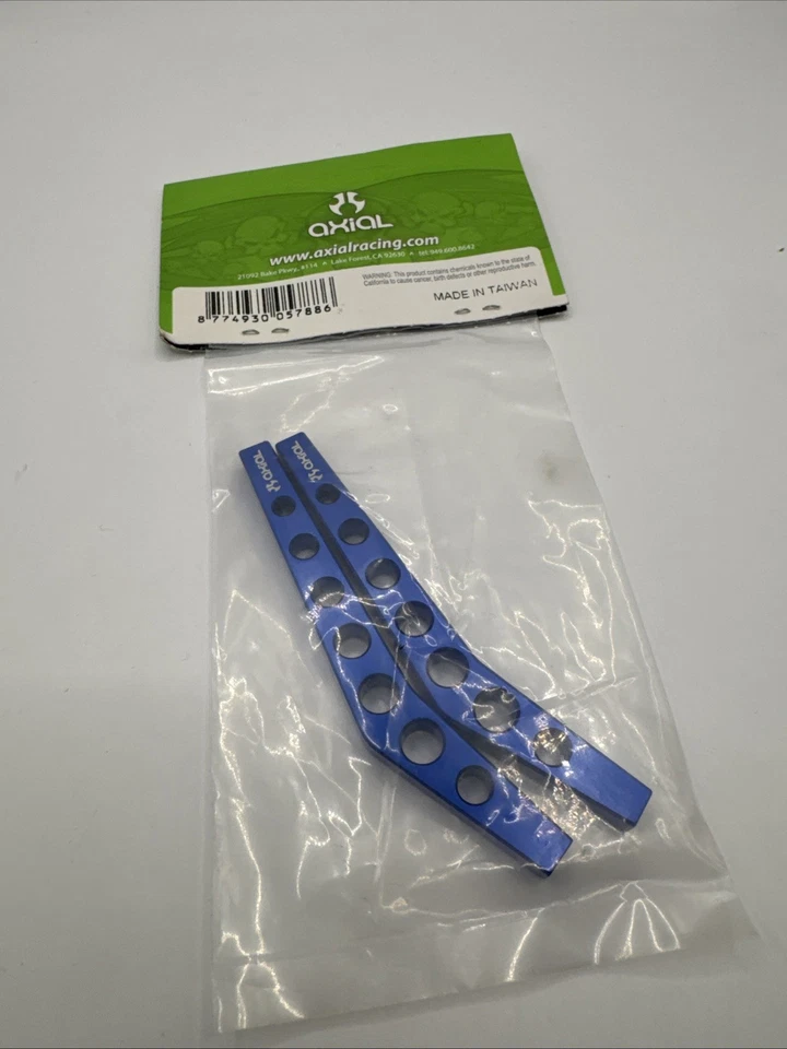 Oruga Axial RC - Eslabones mecanizados de alta separación azul - De colección NOS AX30467 Foto 4 de 4