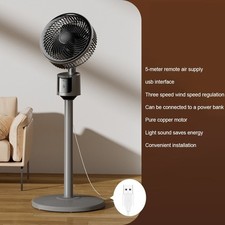 Whisper Quiet Air Circulator Fan with USB Power Supply for Convenience