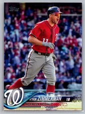 2018 Topps #58 Ryan Zimmerman Nationals