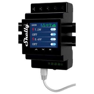 Shelly Pro 4PM, WLAN Relais mit 4 Kanälen und Leistungsmessung