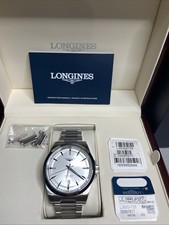 Longines Conquest 41 mm Silver Dial L38304726 Preloved, Minty, W/ Box  Papers 