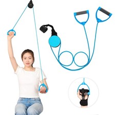 Shoulder Pulley for Physical Therapy,Over the Door Pulley Rehab Exerciser