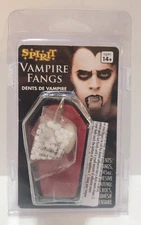 Spirit Halloween Dracula Vampire Fangs Kit Teeth For Costume Cosplay Brand New