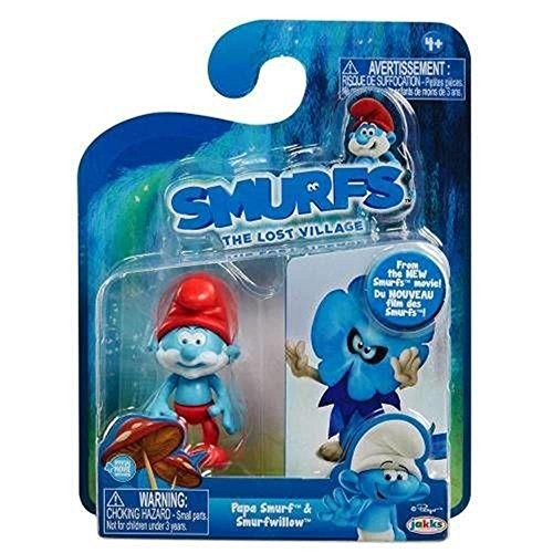 Smurfs The Lost Village 2 Figure Pack - Papa Smurf And Smurfwillow-image
