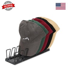 Hat Organizer for Baseball Caps 7 Cap Holder Display Stand, Anti-Tip Meta...