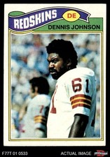 1977 Topps #349 Dennis Johnson Redskins Kentucky  4 - VG/EX