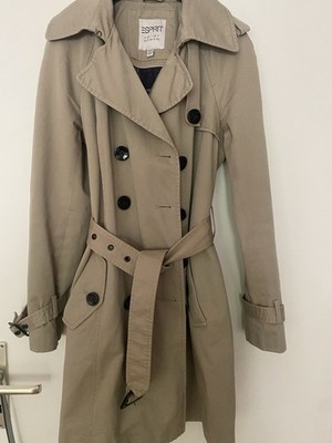Esprit  Damen Trenchcoat , Beige, Größe L
