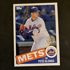 Pete Alonso - 2020 Topps Update 35th Anniversary  #85TB-68 New York Mets