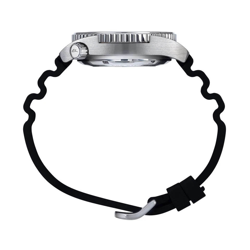 Orologio Breil Manta Seeker Automatic TW2116 Silicone Nero Watch Uomo 42mm - Image 4 of 4