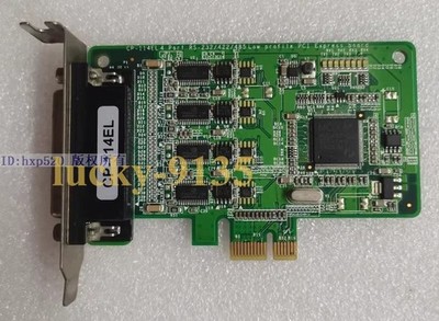 1pcs 100% Test MOXA CP-114EL RS-232/422/485 PCI-E Serial Port Card