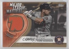 2021 Topps Major League Materials Gold 2/50 Alex Bregman #MLM-AB 1ut