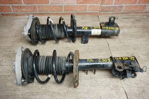 2014-2019 MERCEDES CLA250 C117 4MATIC FRONT LEFT & RIGHT SHOCK STRUT ...