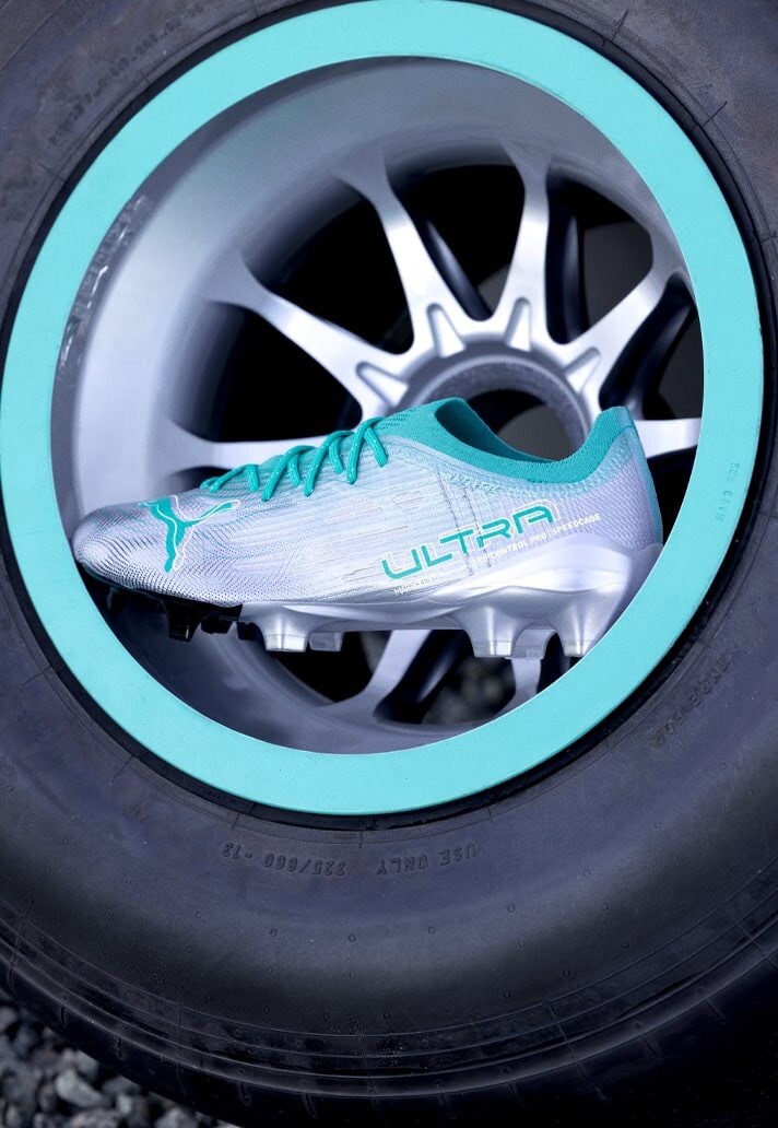 PUMA Mercedes F1 ULTRA 1.4 FG/AG Soccer Cleats LIMITED EDITION Men's Size 9 thumbnail 10