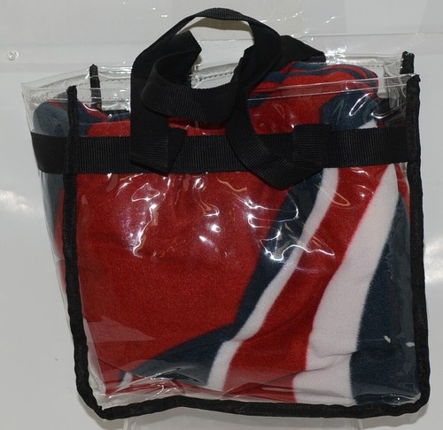 Northwest NFL Licensed Huston Texans Throw Blanket Clear Tote Set - Picture 2 of 8