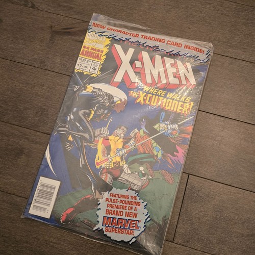 The Uncanny X-Men Annual #17 First App. of The X-Cutioner Marvel Key Polybagged - Picture 2 of 12