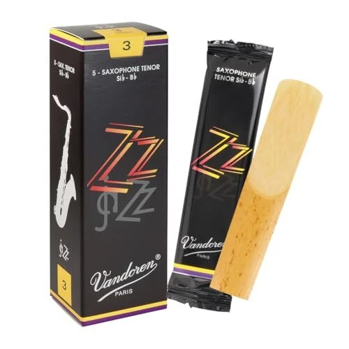 Vandoren SR423 Tenor Sax ZZ Reeds Strength 3; Box  Assorted Styles , Patterns 