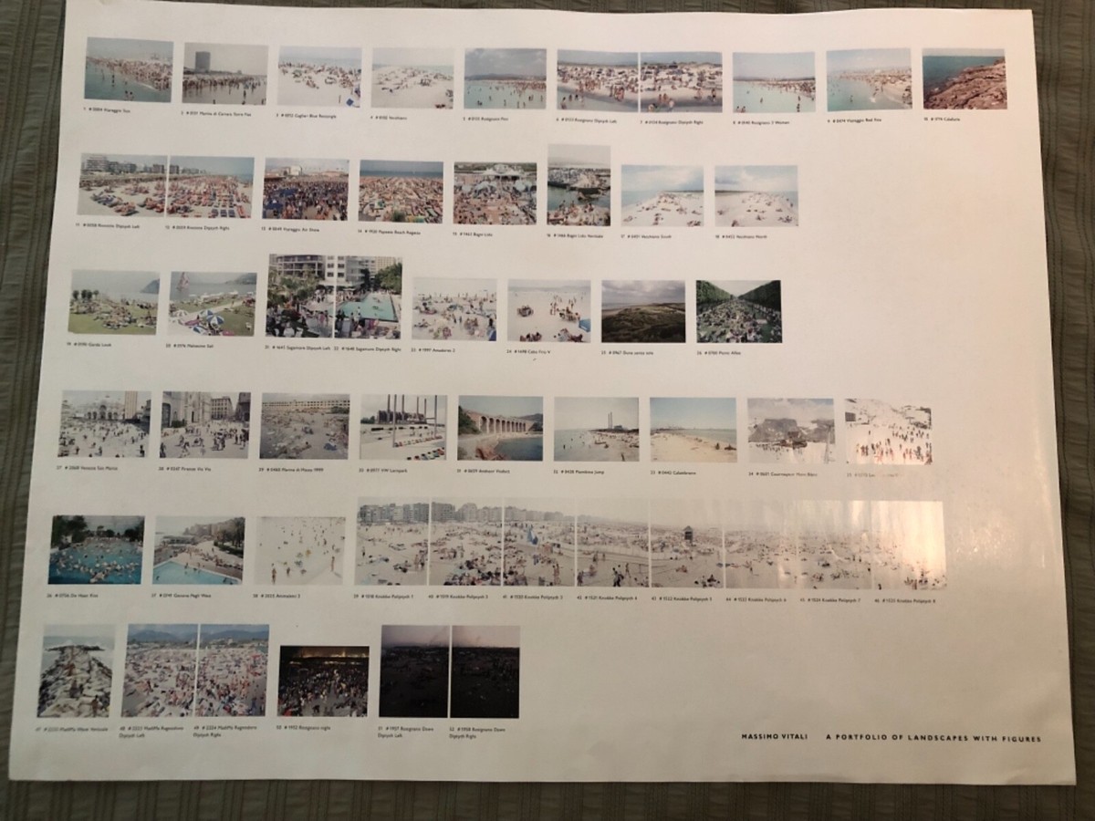 Massimo Vitali Landscapes and figures | eBay