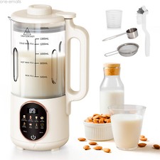 50oz Nut Milk Maker Machine, 10 in1 Automatic...