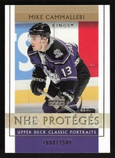 2002-03 Upper Deck Classic Portraits #114 Mike Cammalleri NHL Proteges /1500 