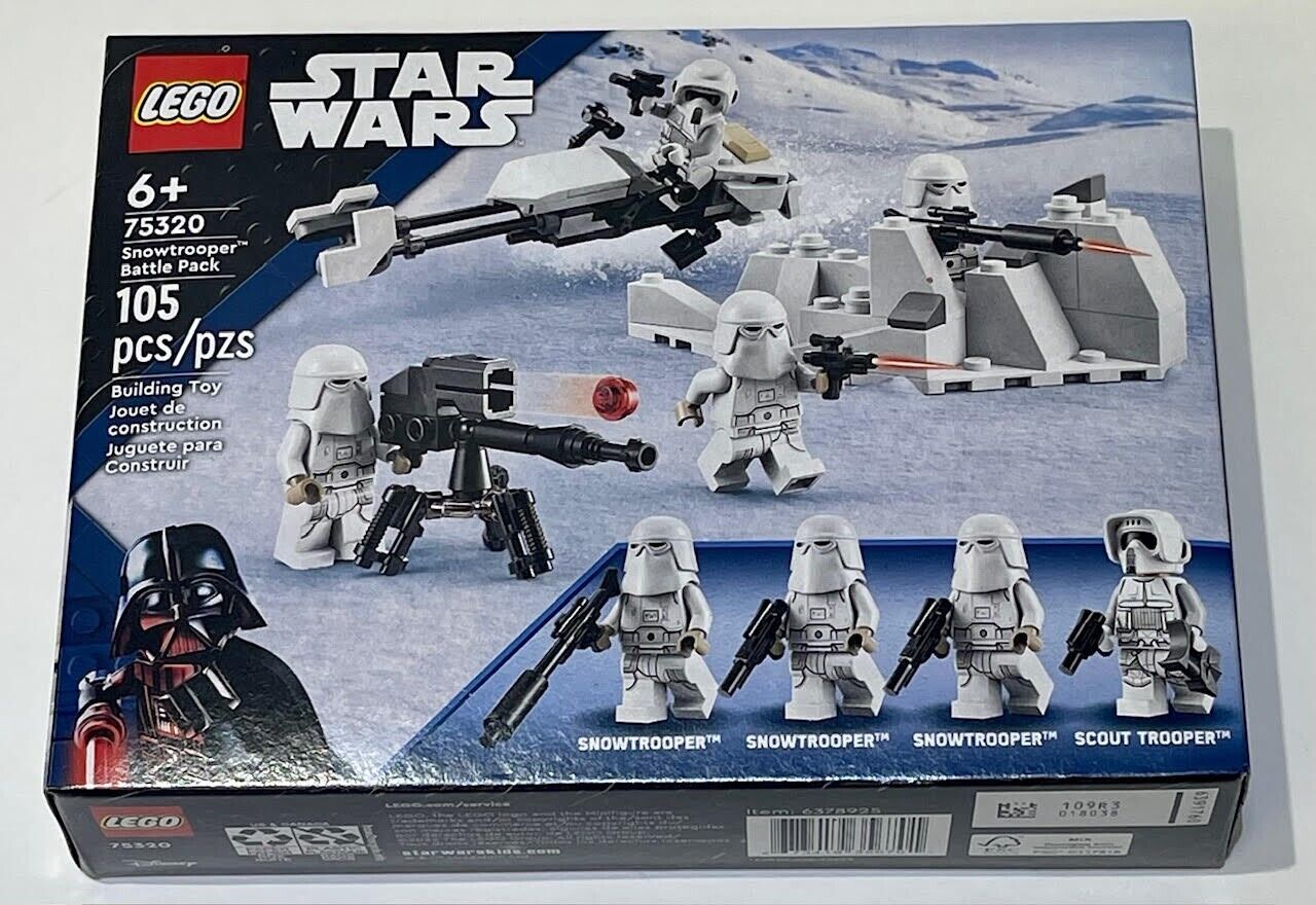 LEGO Star Wars Snowtrooper Battle Pack Set #75320 NEW Disney RETIRED Sealed BIN