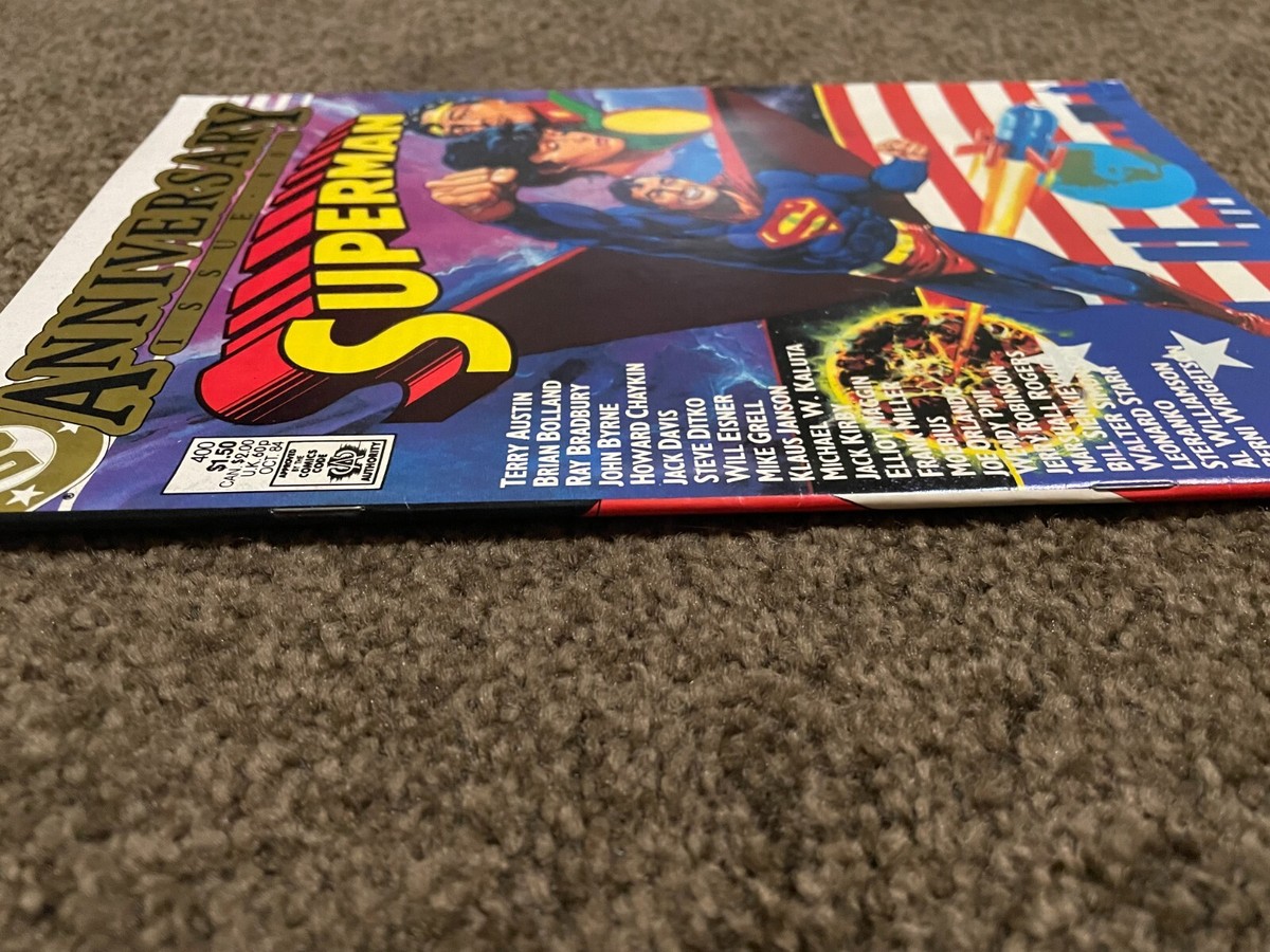 Superman #400 (Key Anniversary Issue) 1984 VF+ | eBay