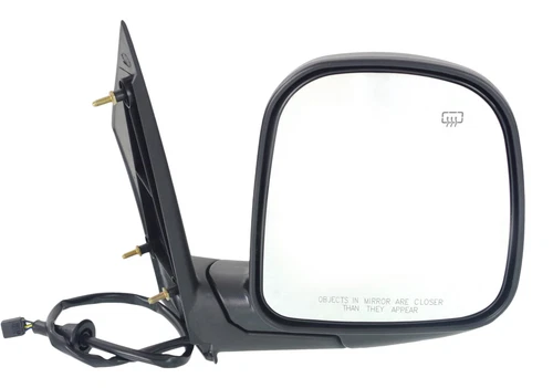 Fits 96-02 CV EXPRESS POWER MIRROR TEXTURED BLACK W/HEAT-1 PIECE GLASS SAIL RH
