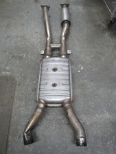 2013 BENTLEY CONTINENTAL GTC GT V8 EXHAUST PIPES MUFFLER MID SILENCER  OEM -6872