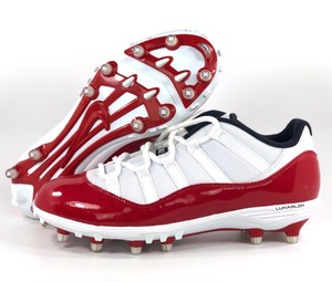 jordan 11 retro cleat white red