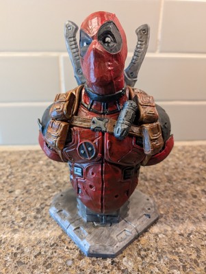 Deadpool Statue Marvel Figure  Bust