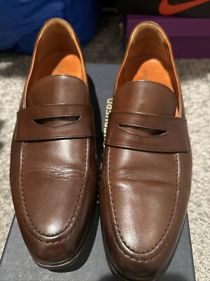 Wolf & Shepherd Ringer Loafer Men Shoe Size 9.5 Maple Calfskin Penny Loafer Wolf & Shepherd | Shoes | Wolf Shepherd Ringer Loafer In  main image 4