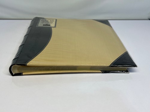 Burnes of Boston Maestro Photo Album Holds 500 4x6 Photos, Black/Cream NOS - Picture 5 of 12
