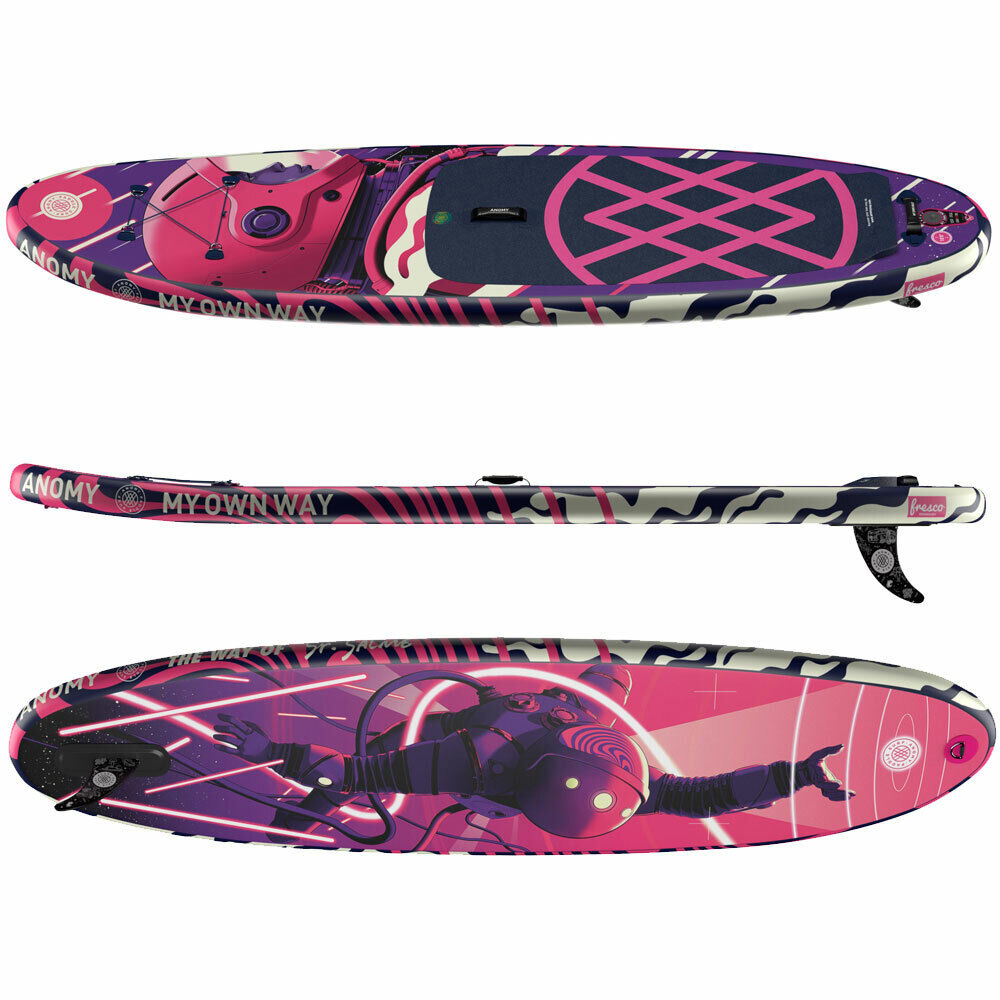 Details zu  Anomy All Around 10'8'' The Way of Sr Salme SUP Stand Up Paddle Board ISUP Print Beliebter Stammladen