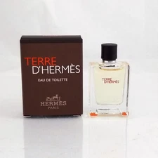 Hermes Eau de Toilette 0.17oz / 5ml Splash Pick One: H24, TERRE D'HERMES EDT NIB
