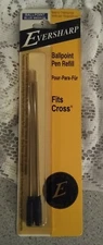 Vintage Eversharp Ballpoint Pen Refill Blue Medium Refills ~ Fits Cross