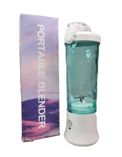 A9 White Portable Blender for Shakes and Smoothies with 6 Blades