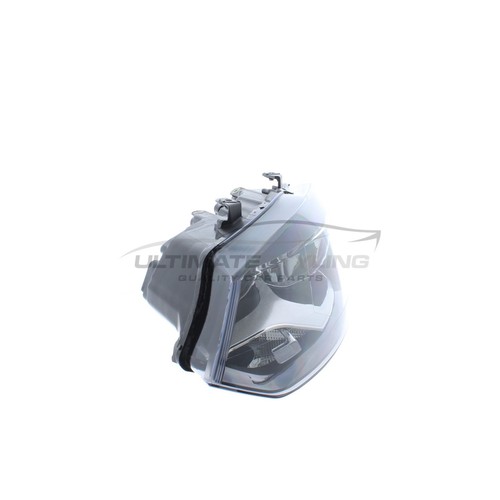Headlight VW Polo Mk5 6R 2009-2015 Twin Reflector Headlamp Passenger Side Left - Picture 21 of 24