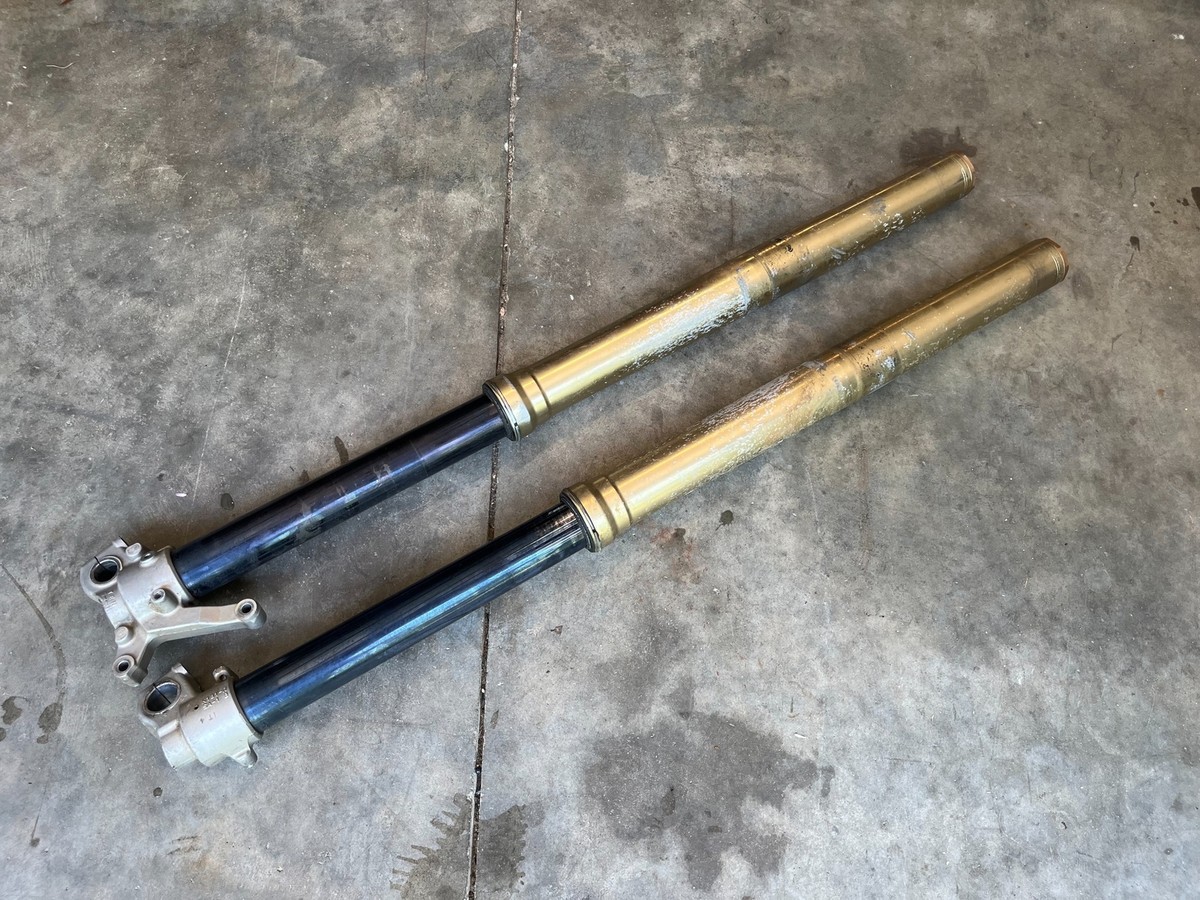 OEM KAWASAKI KX250F FORK ASSY PART# 44071-0777 & 44071-0779 | eBay