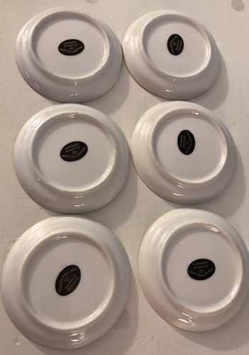 VTG Lot Of 6 Johann Haviland Bavana Germany Rose Small 31/2” Plate - Picture 4 of 4